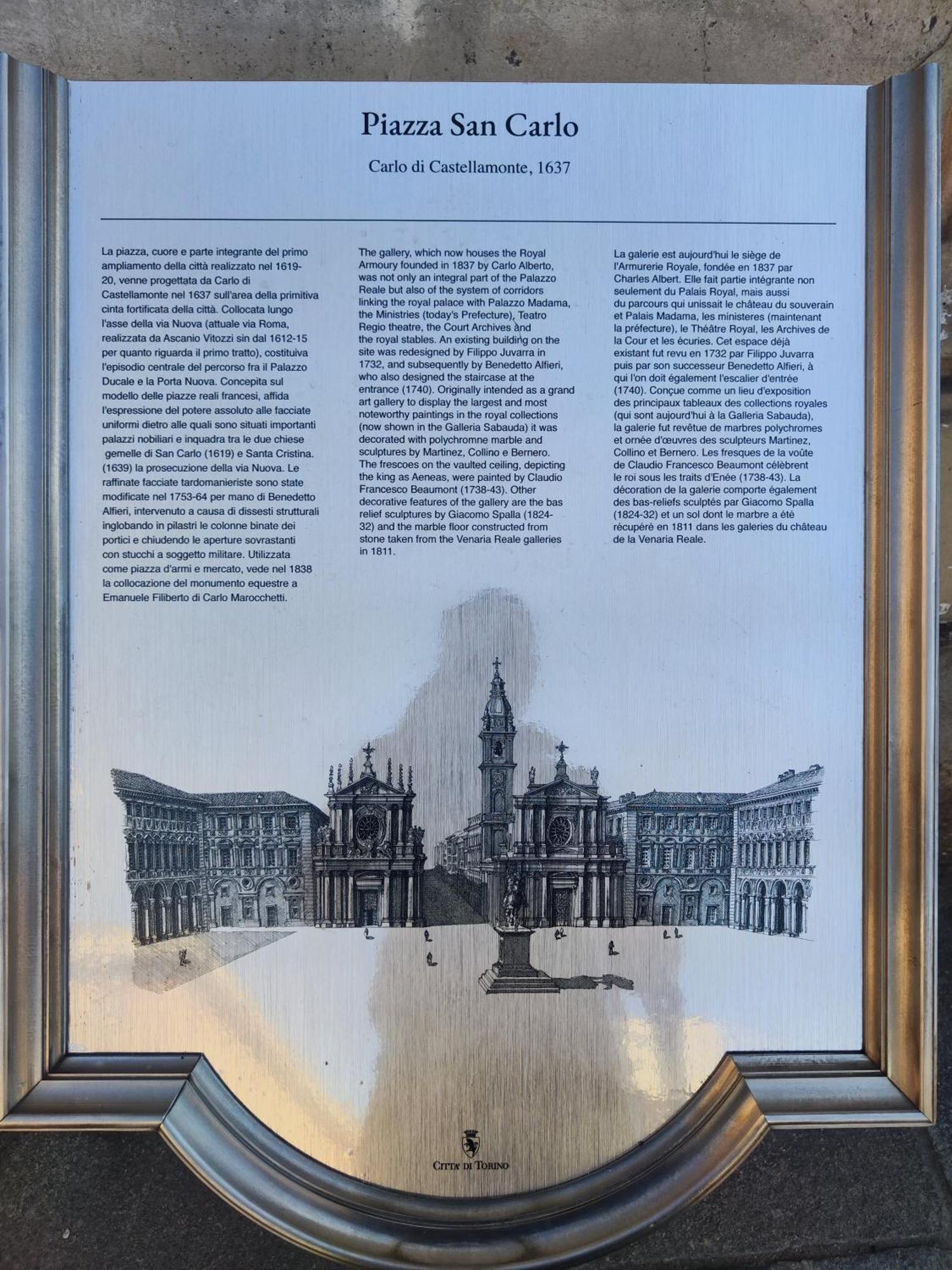 Ynh Bilo Sancarlo Museo Egizio Piazza San Carlo Leilighet Torino Eksteriør bilde